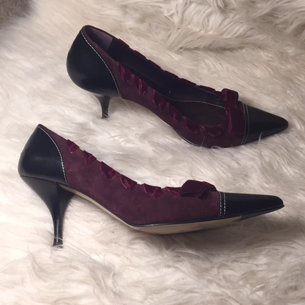 Vintage Coach tulla pointed toe heels - Picture 3 of 8